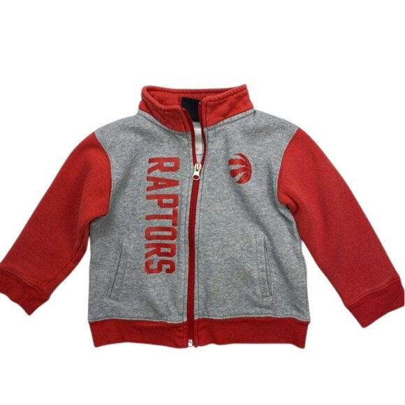 NBA Toronto Raptors Zip-Up Jacket size 3T - Picture 10 of 11